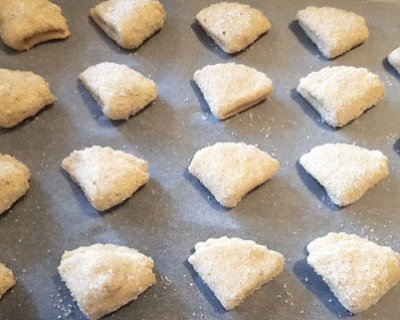 Сирне печиво трикутники 